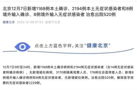 最新消息：北京昨日新增本土病例和无症状感染者数量统计及防控建议