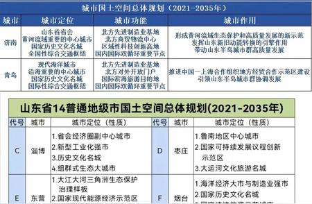 探寻山东各地市发展定位的异同与特色