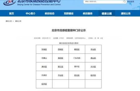 探秘北京免费流感疫苗接种政策：适用人群与流程